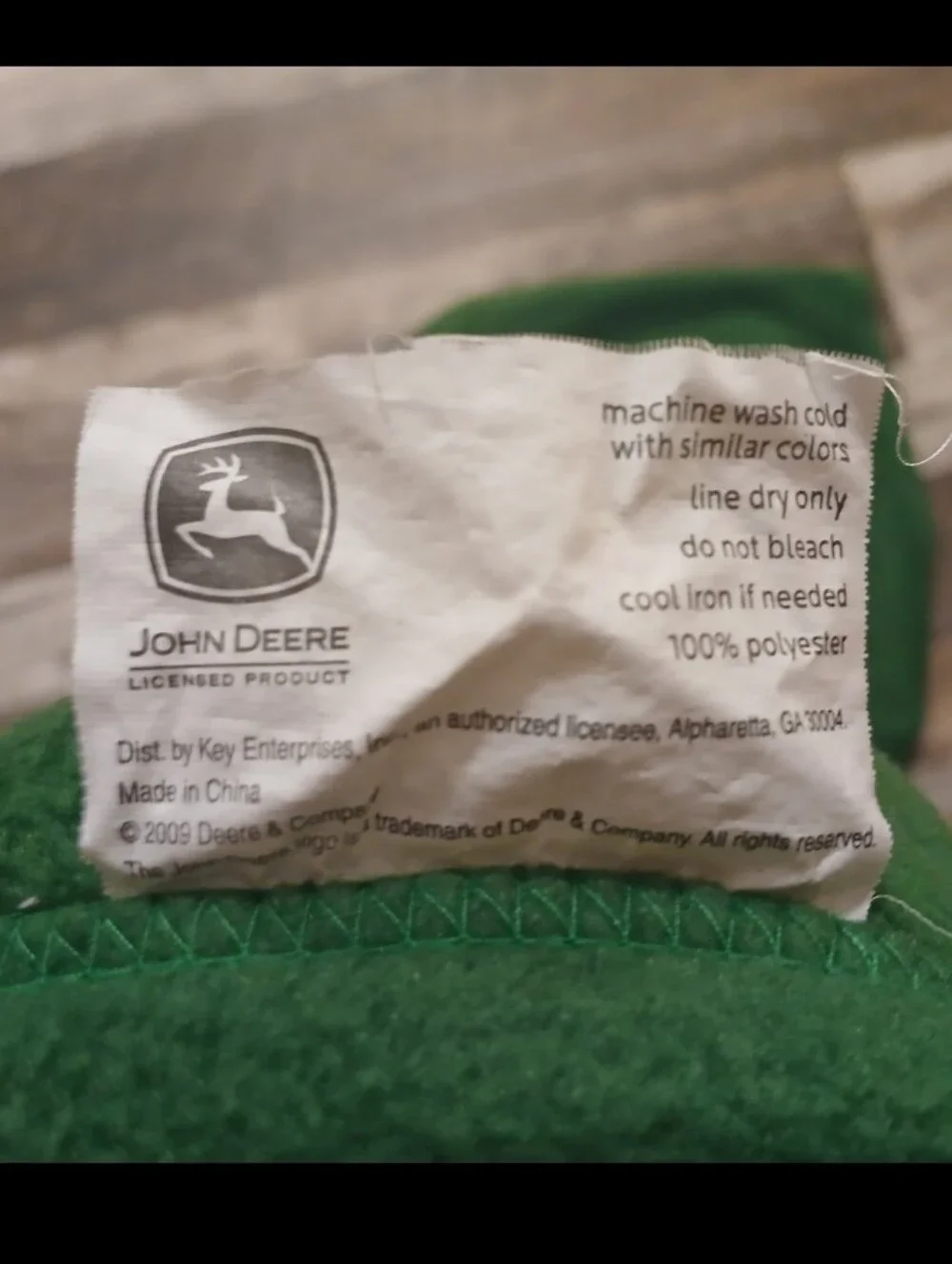 Vintage John Deere 2009 BLANKET